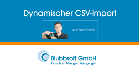 Zensus 7-Video jetzt im Forum anschauen Neu im Videoblog: Dynamischer CSV-Import mit Zensus 7