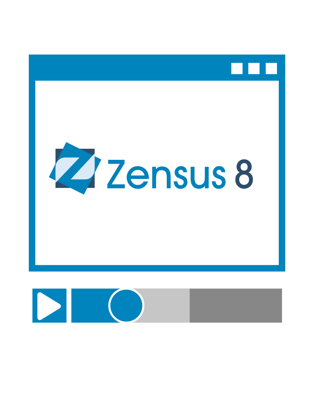 Die neue API in Zensus 8 im Video kurz umrahmt.